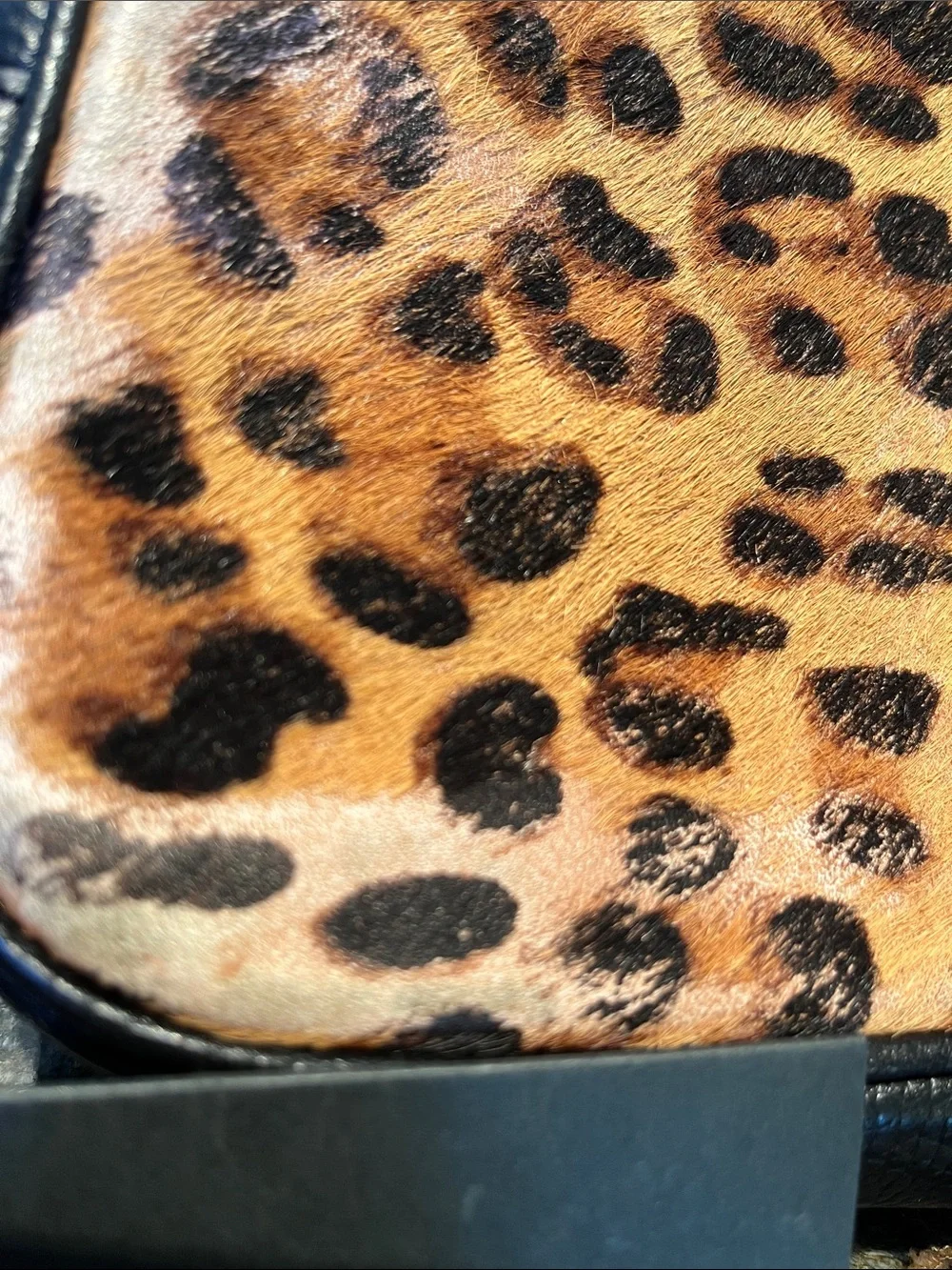 J. Crew Leopard Print Crossbody in Brown and Black